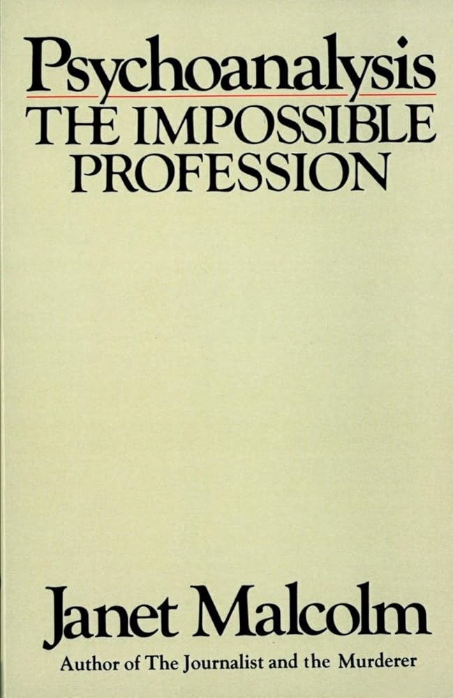 Psychoanalysis: The Impossible Profession cover image