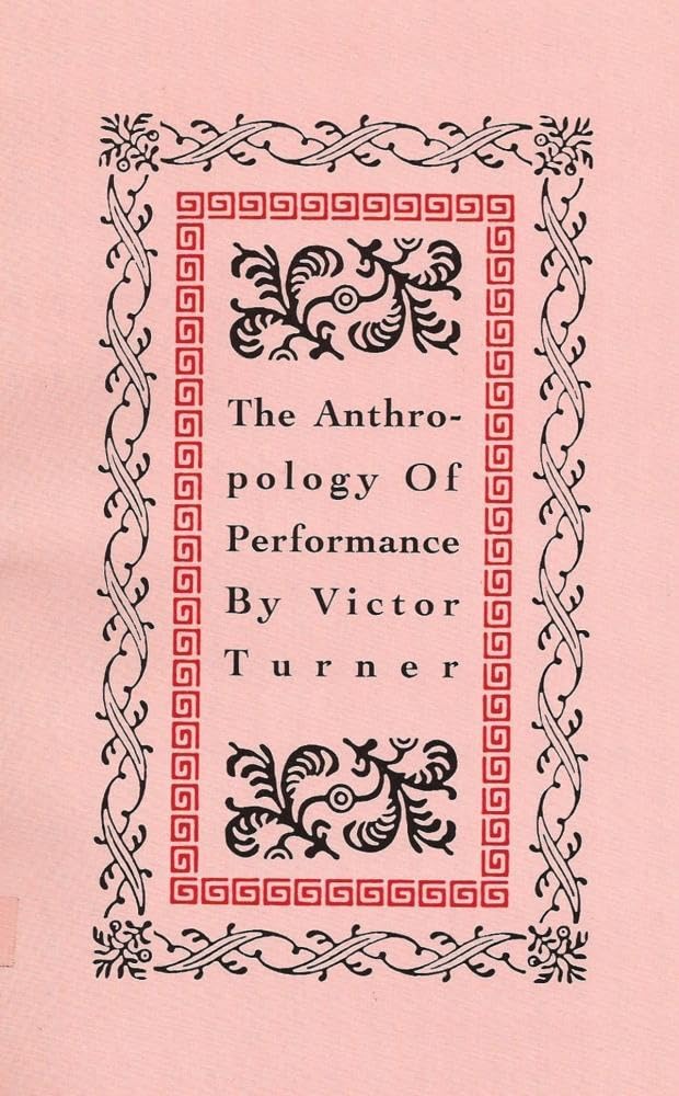 The Anthropology of Performance cover image