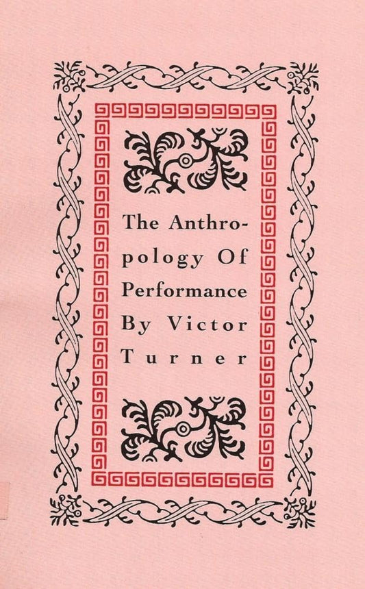 The Anthropology of Performance cover image