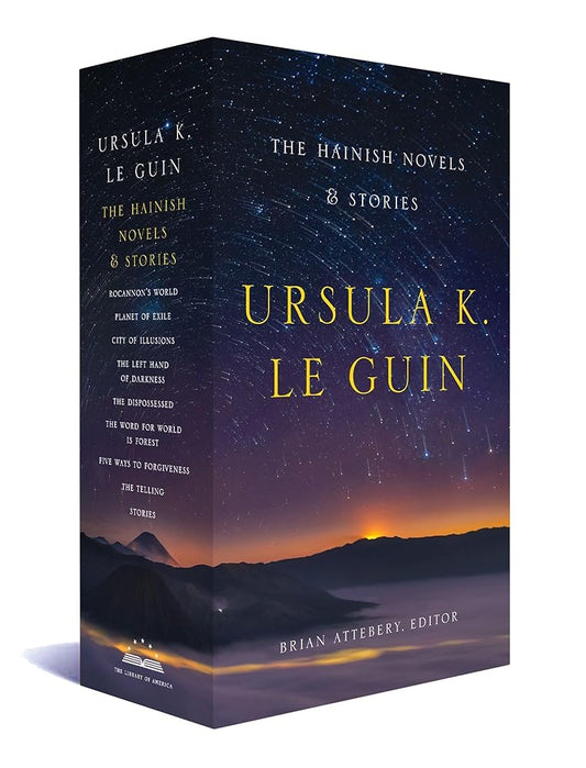 Ursula K. Le Guin: The Hainish Novels and Stories: A Library of America Boxed Set (Library of America, 296-297) cover image