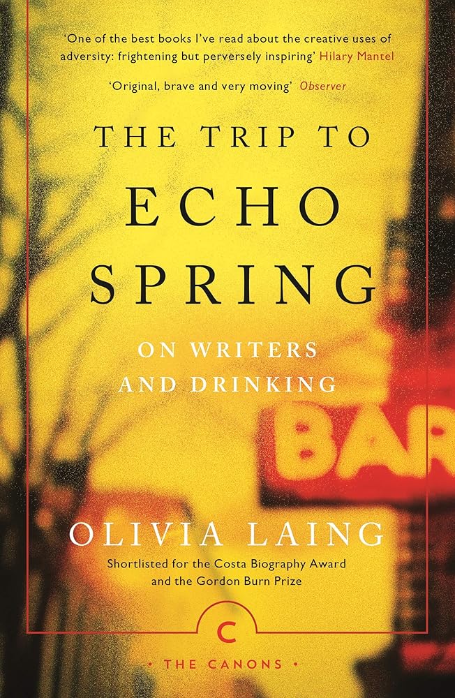 The Trip to Echo Spring: On Writers and Drinking (Canons) cover image