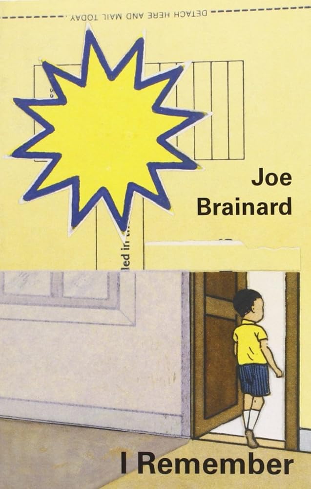Joe Brainard: I Remember cover image