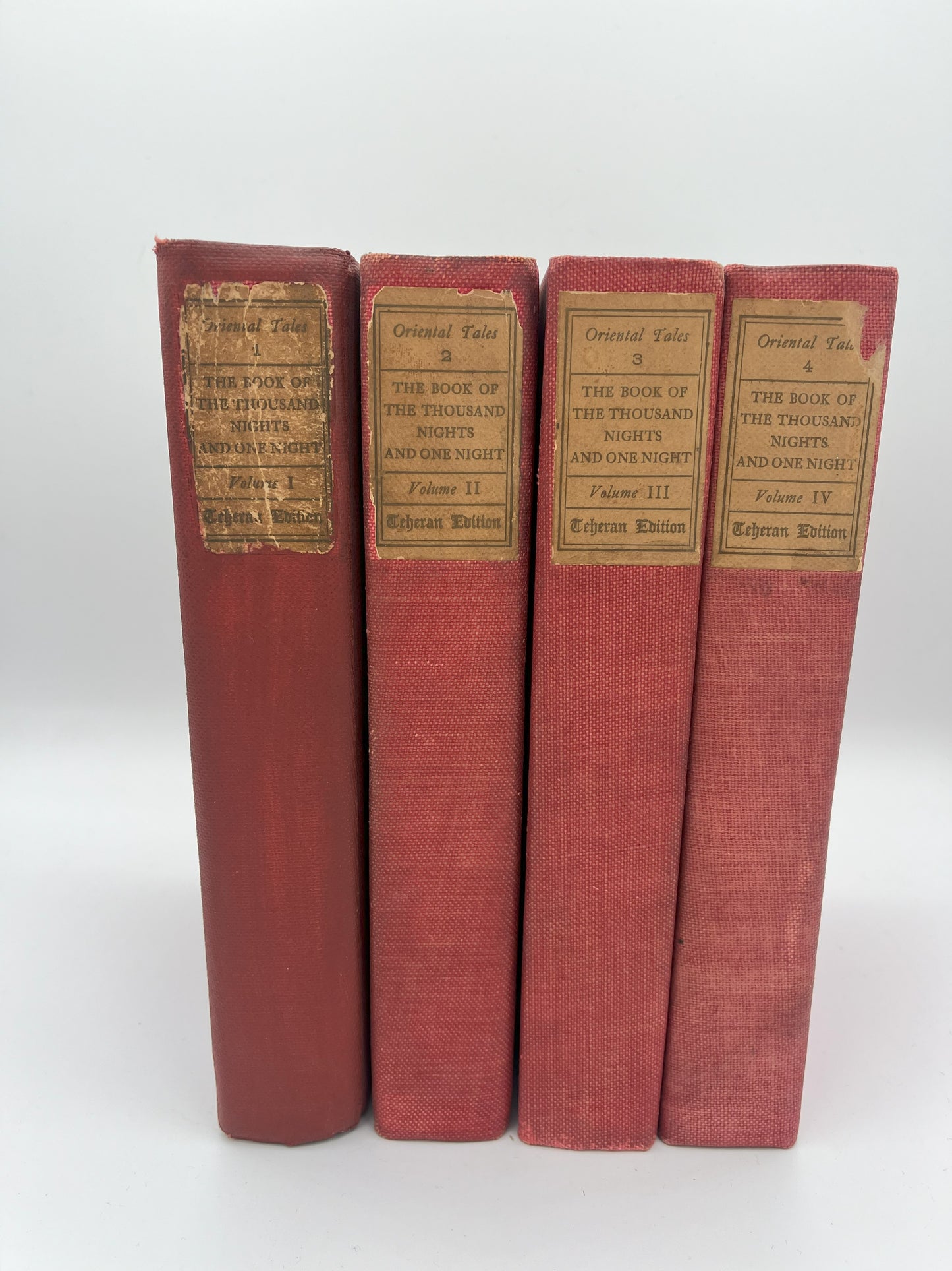 The Book Of The Thousand Nights And One Night, Teheran Edition, complete set. Printing 123 of 250. Trans. John Payne