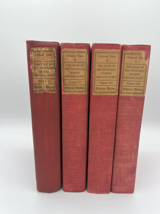 The Book Of The Thousand Nights And One Night, Teheran Edition, complete set. Printing 123 of 250. Trans. John Payne