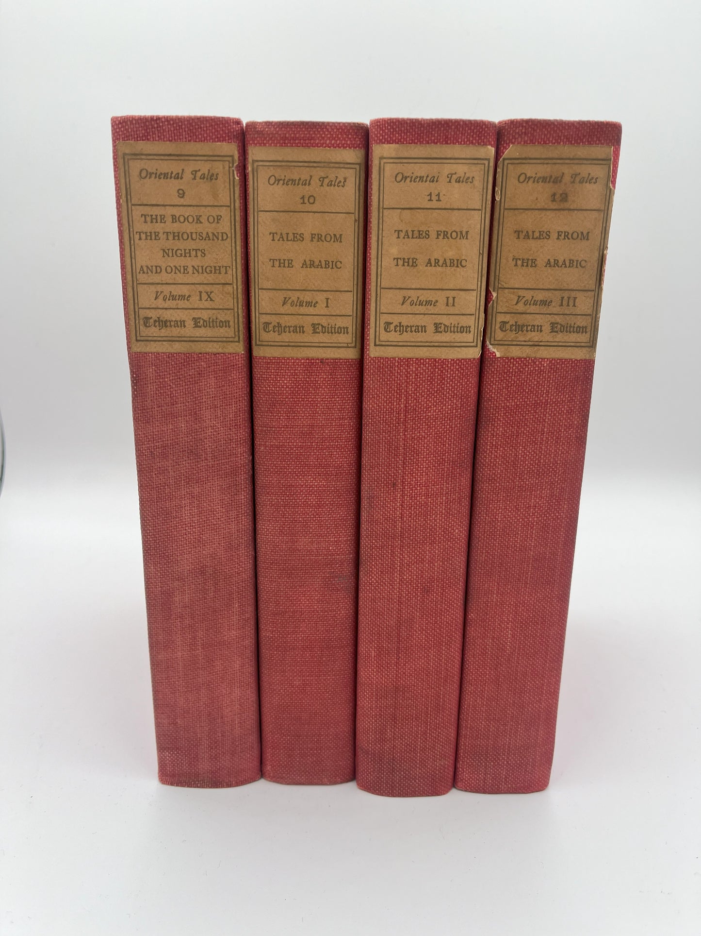 The Book Of The Thousand Nights And One Night, Teheran Edition, complete set. Printing 123 of 250. Trans. John Payne