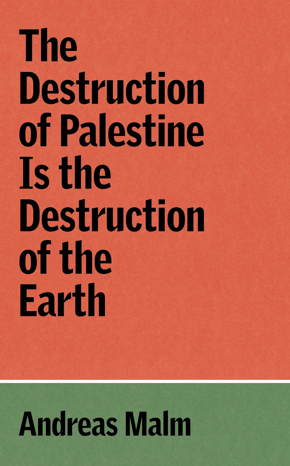 Destruction Of Palestine