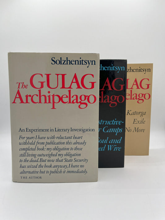 The Gulag Archipelago by Aleksandr Isaevich Solzhenitsyn