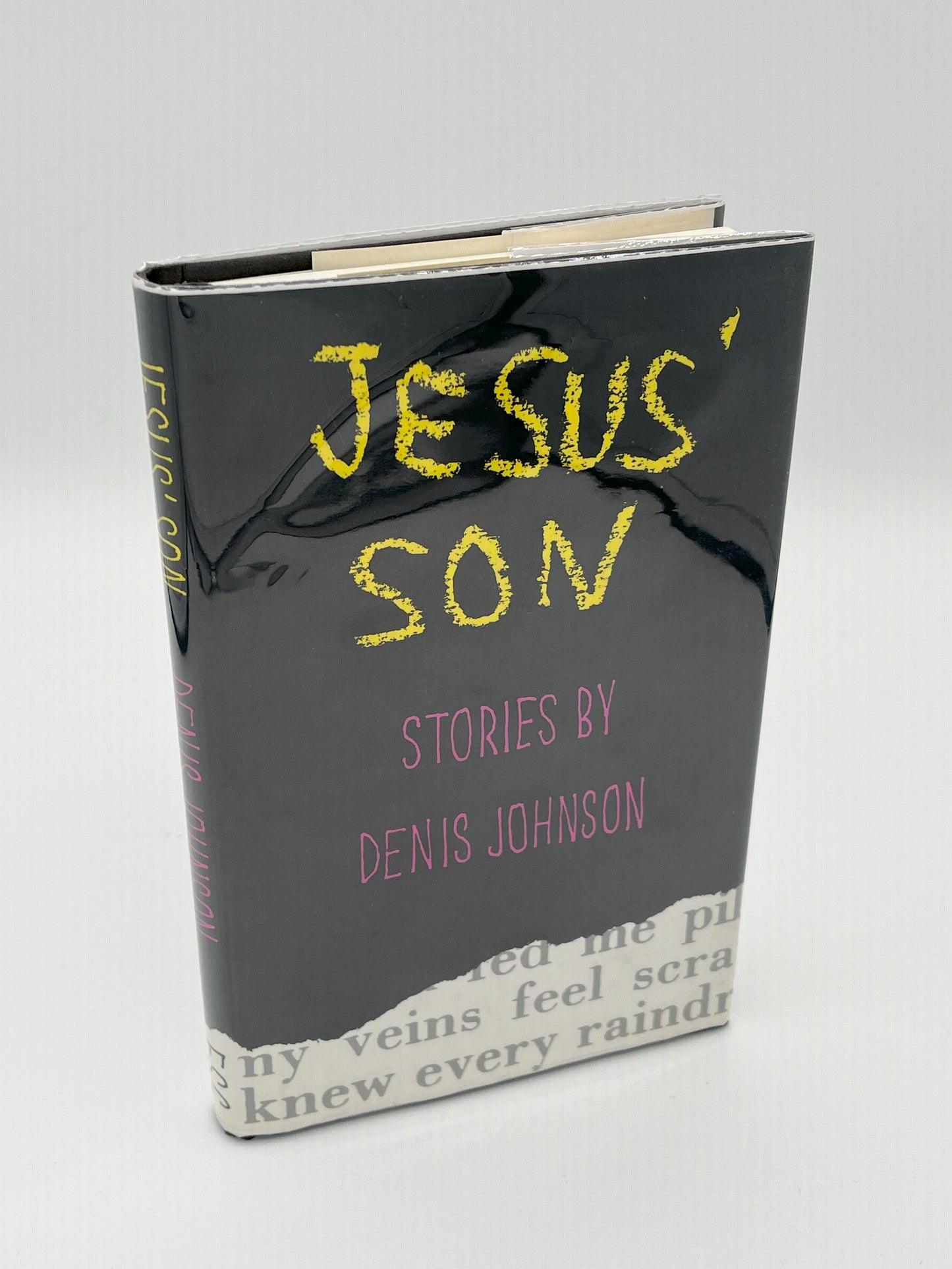 Jesus' Son: Stories by Denis Johnson, 1st ed. inscribed