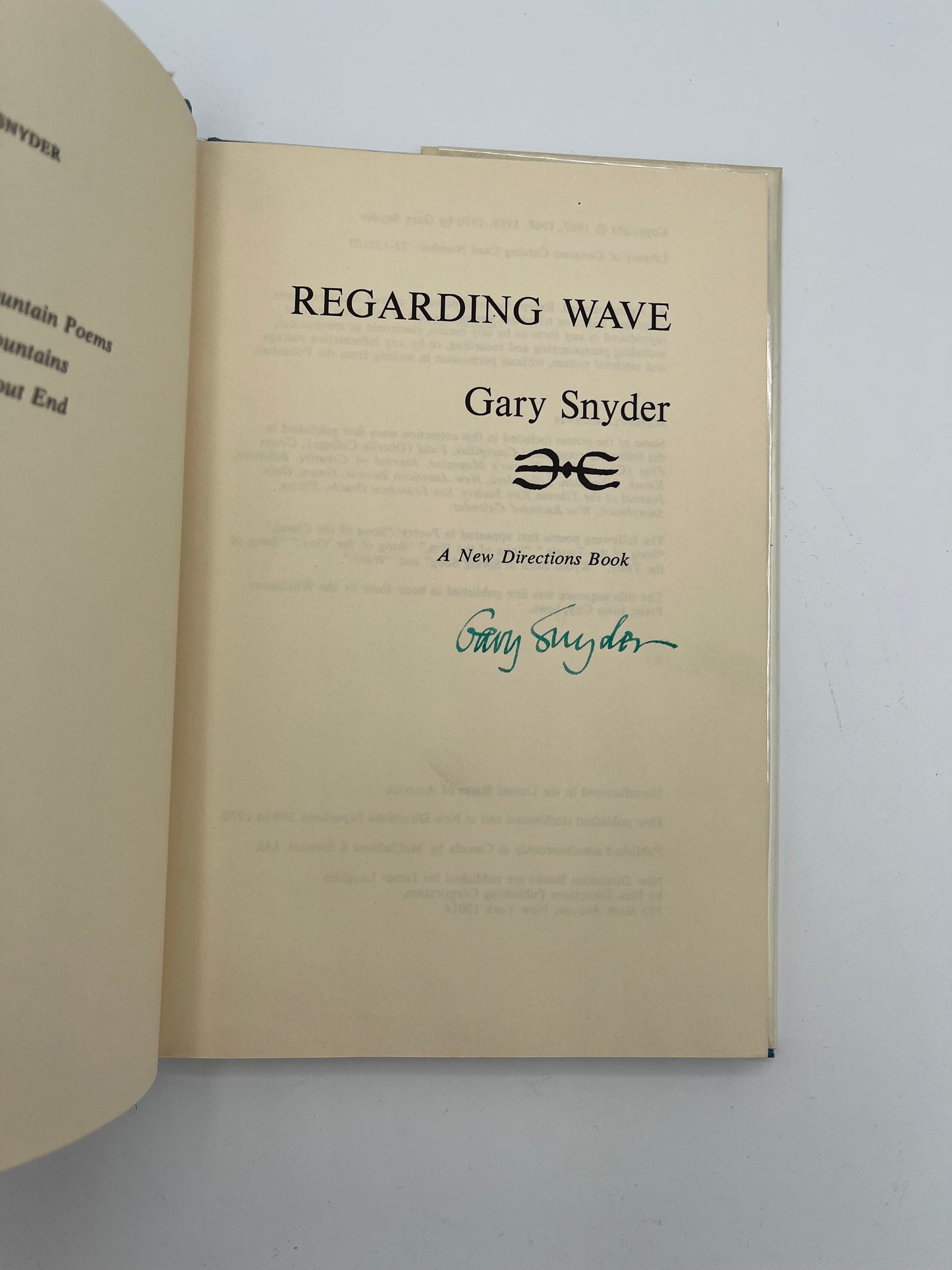 Regarding Wave, signed