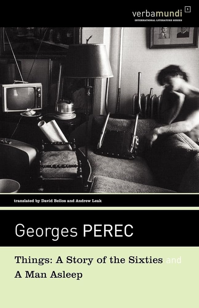 Things: A Story of the Sixties and A Man Asleep (Verba Mundi (Paperback)) cover image