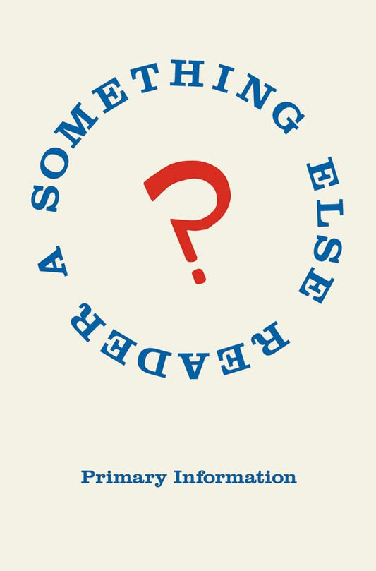 A Something Else Reader cover image