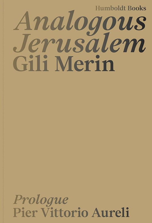 Analogous Jerusalem cover image
