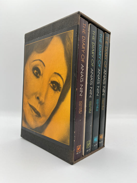 The Diary of Anais Nin Volumes 1-4 in slipcase