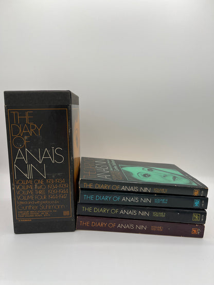 The Diary of Anais Nin Volumes 1-4 in slipcase