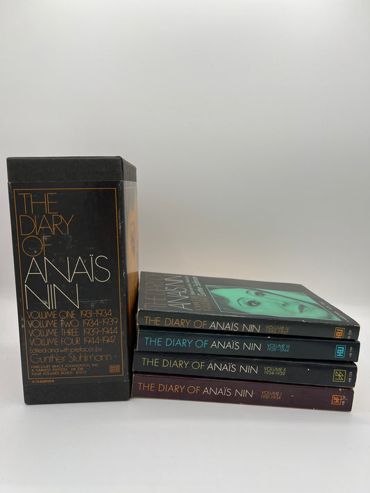 The Diary of Anais Nin Volumes 1-4 in slipcase