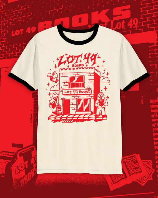 *Preorder* Lot 49 Books x Ghost Bongo Ringer T-Shirt