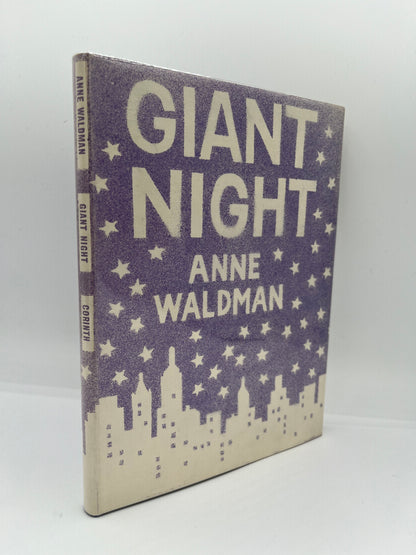 Giant Night by Anne Waldman, signed