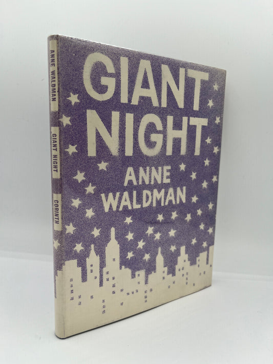 Giant Night by Anne Waldman, signed