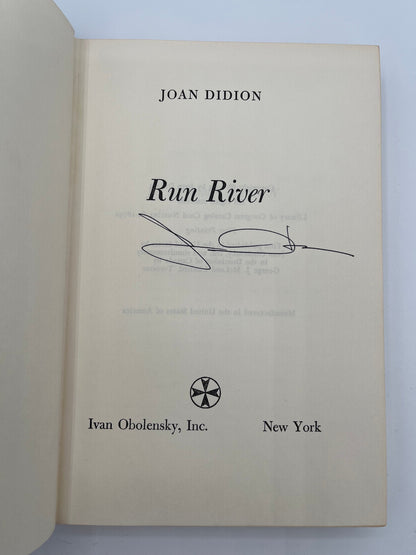"Run River" signed