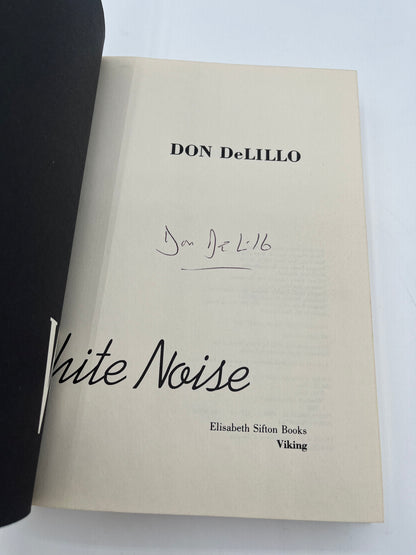 White Noise by Don DeLillo, Signed