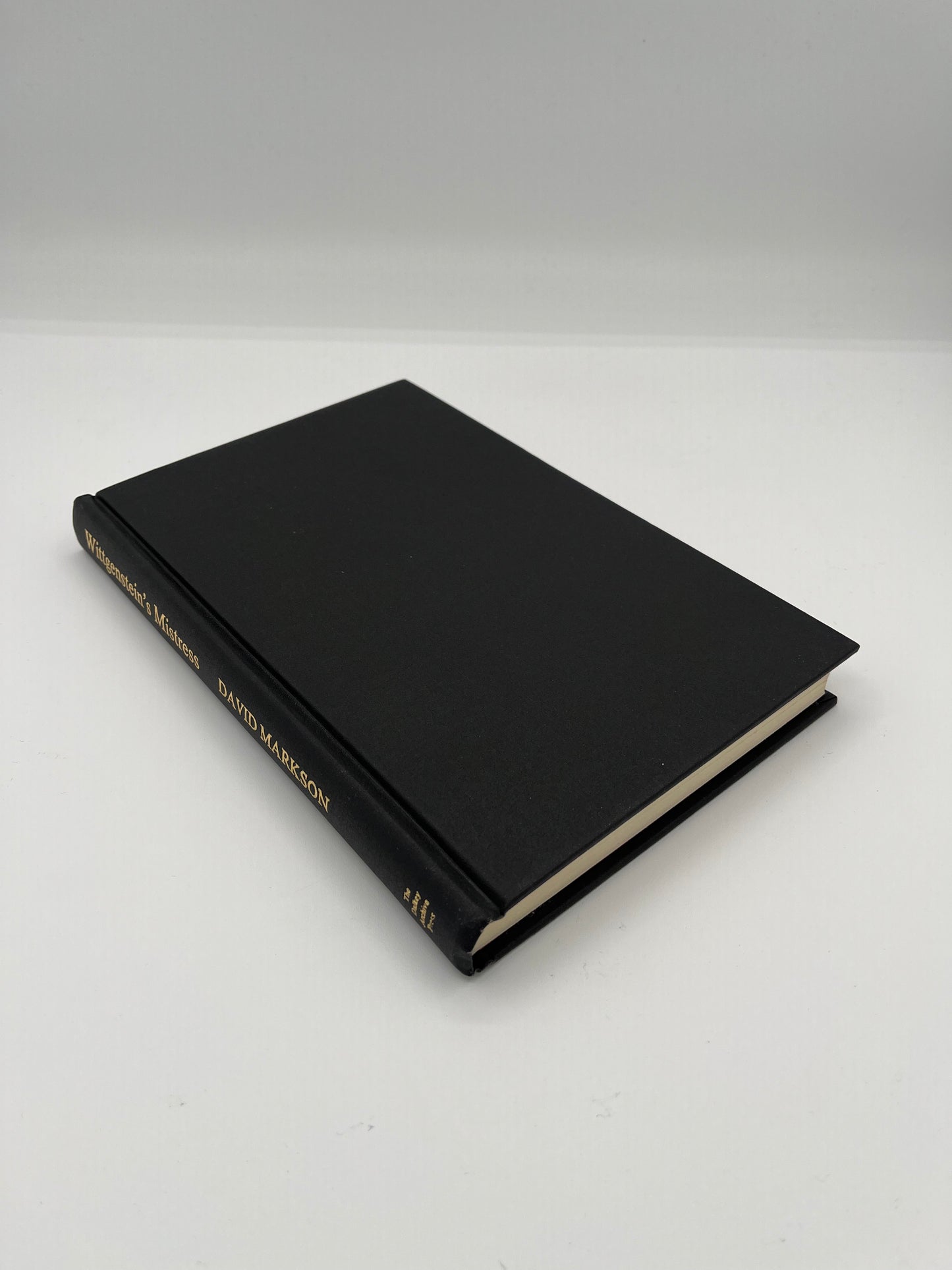 Wittgenstein's Mistress  by David Markson, first edition